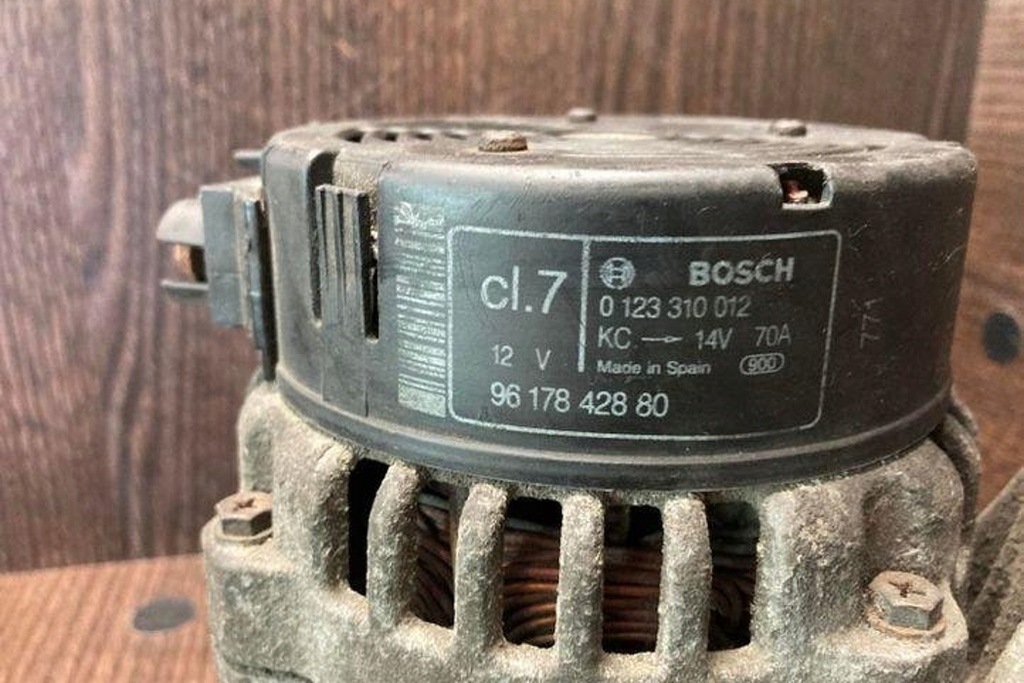 фото №8, Генератор fiat scudo flatbed 220_ 0123310012 1.9l дизель 51kw 2001