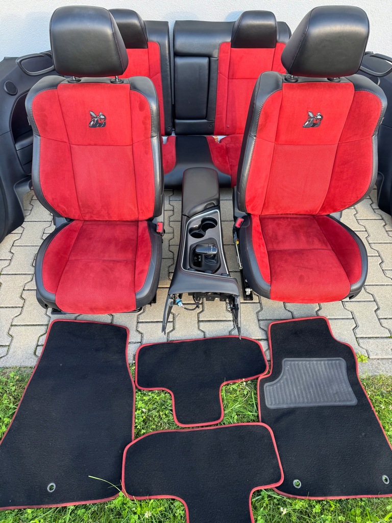 фото №11, Dodge challenger srt сидіння обшивки двері 2015+