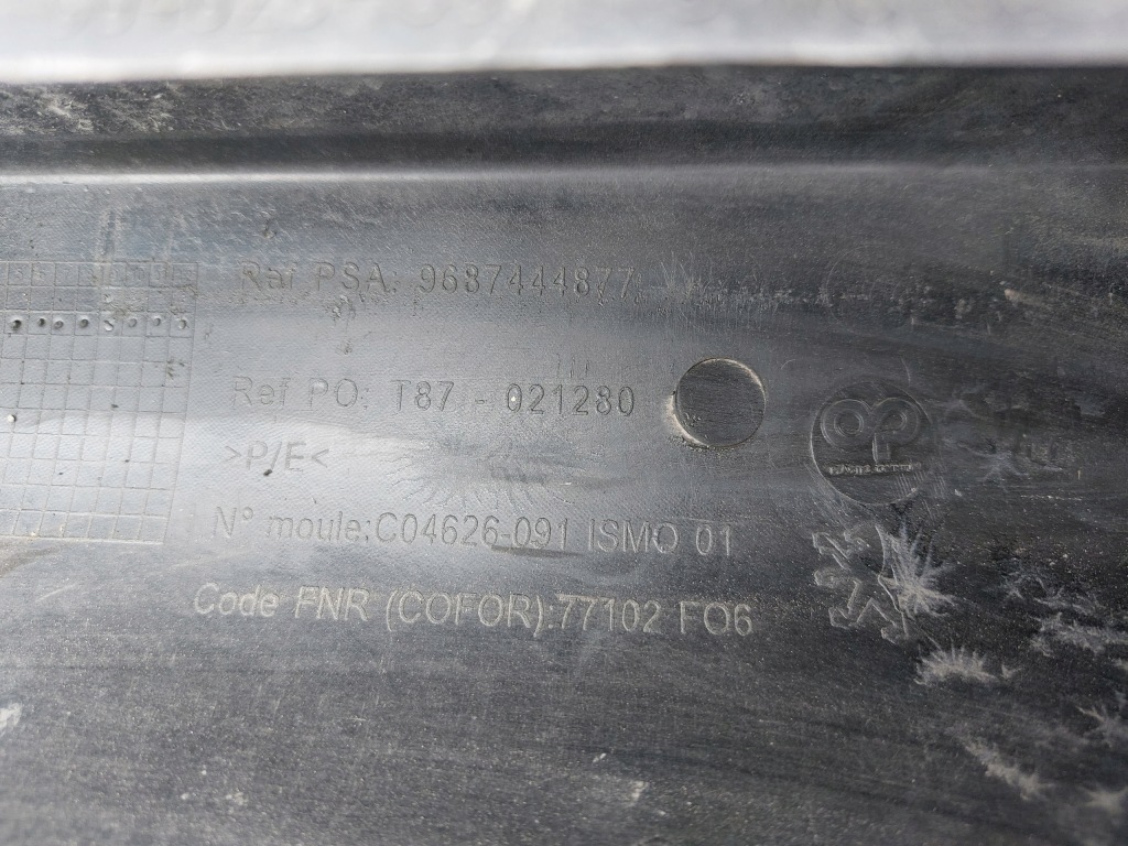 фото №15, Бампер перед peugeot 5008 i чёрный ktvd 10r