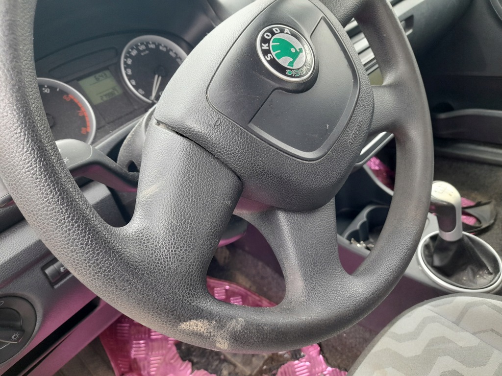 фото №5, Skoda fabia ii повітропровід подушка безпеки водія