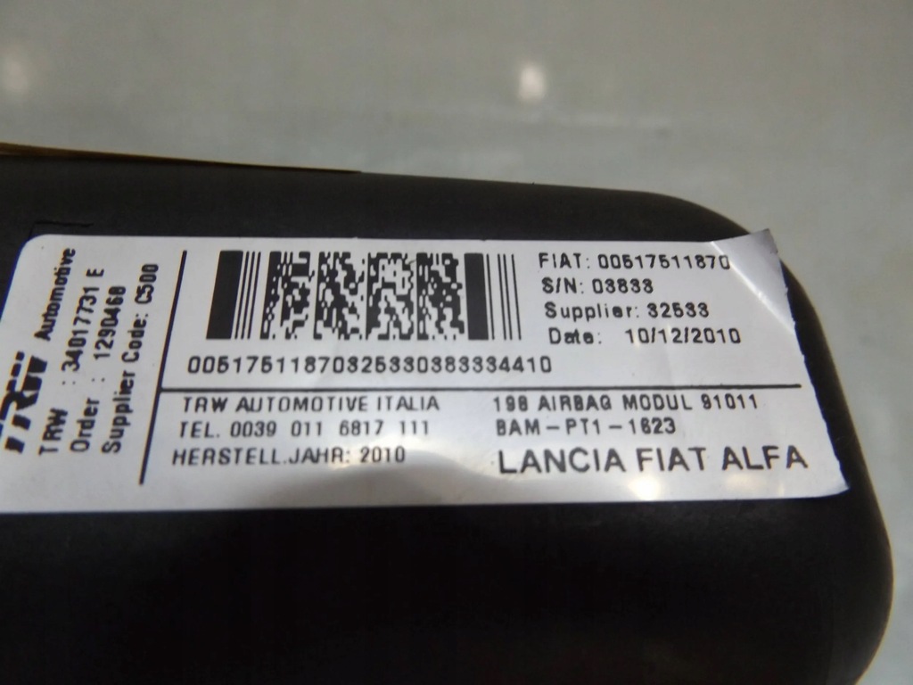 фото №2, Delta iii подушка пасажира