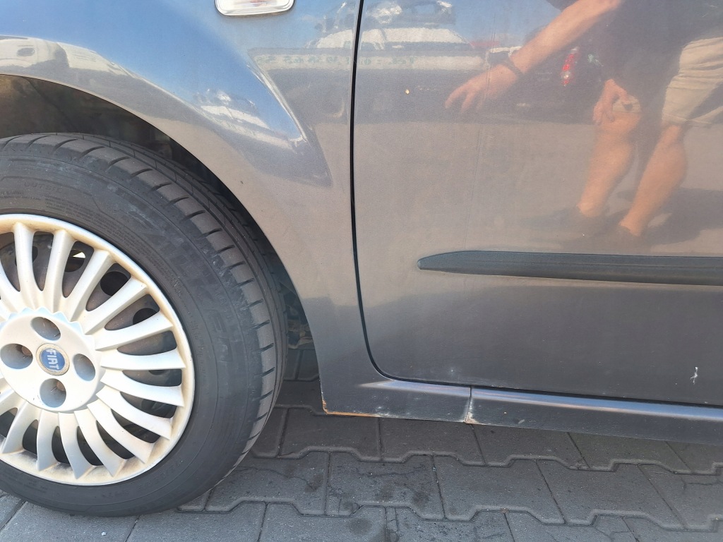 фото №11, Fiat grande punto 199 бампер перед 634 капот крыло лампа pas радиатор