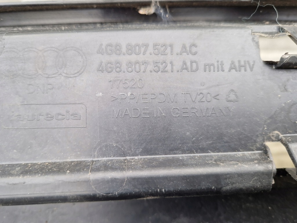 фото №6, Спойлер накладка-спойлер w бампер audi a7 lift 4g8