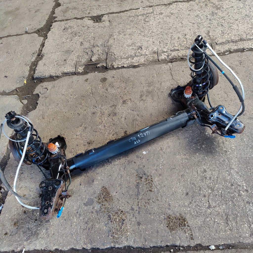 фото №1, Citroen c3 iii балка підвіска oś задня 1.2 vti