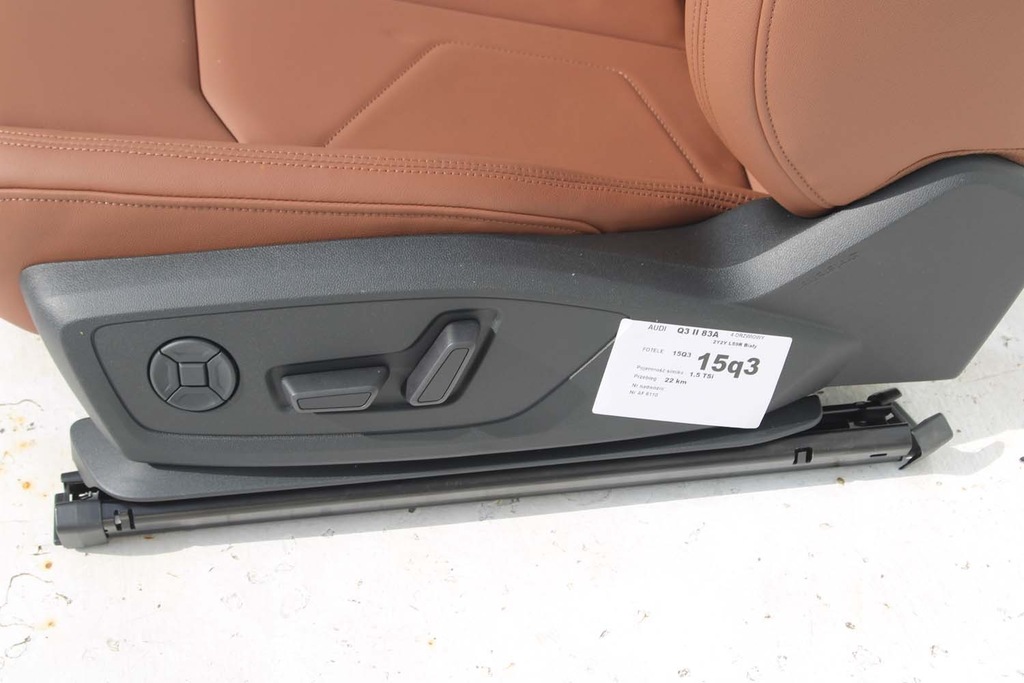 фото №15, Audi q3 83a ii сидіння комплект сидінь сидіння сидіння оббивка шкіра czar