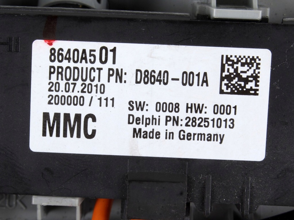 фото №9, Датчик движения сигнализация mitsubishi outlander ii asx peugeot 4008 8640a501