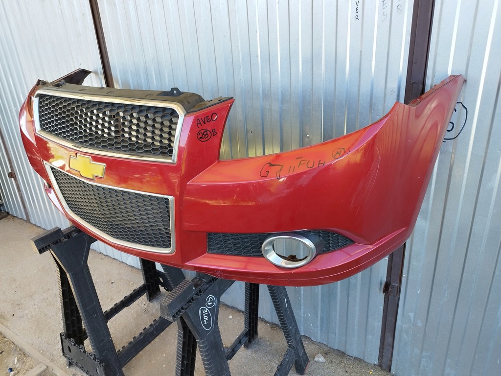 фото №9, Бампер перед передний chevrolet aveo t250 lift 2008-2011 5d hb