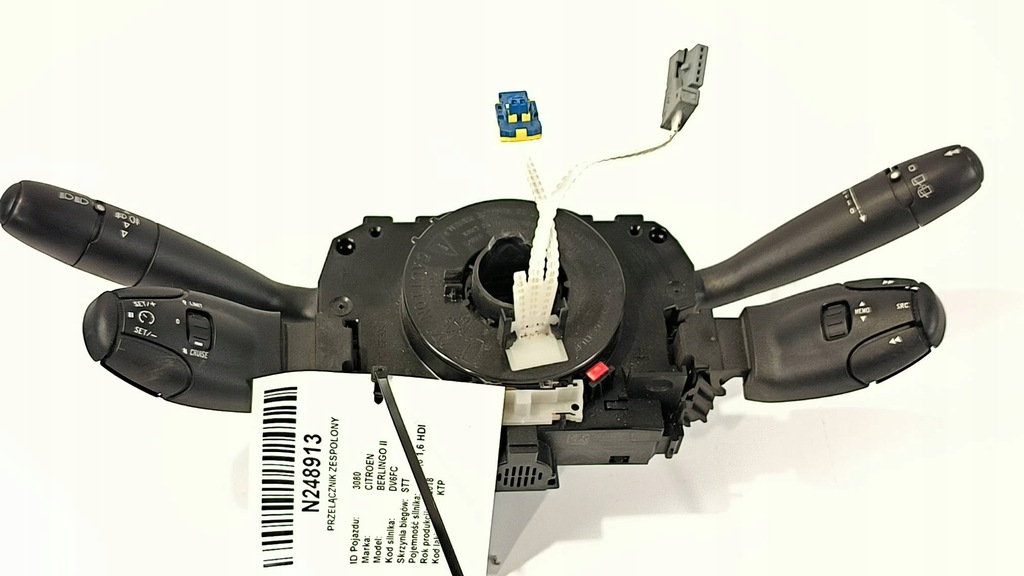 фото №5, Перемикач комбінований 98200124xt citroen berlingo ii