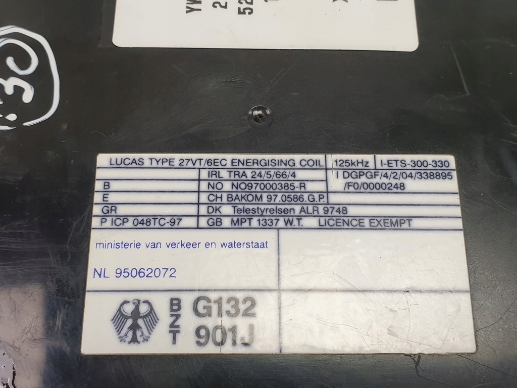 фото №3, Land rover freelander 1.8 16v модуль bsi 52010565a