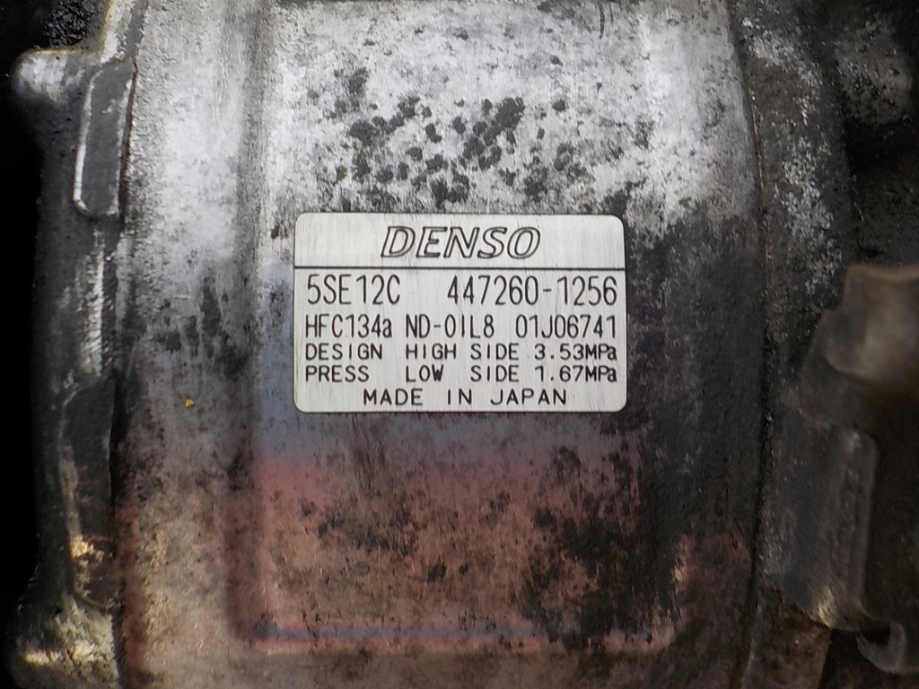 фото №9, Auris i 2.0 d4d 1ad компрессор кондиционера 447260-1256