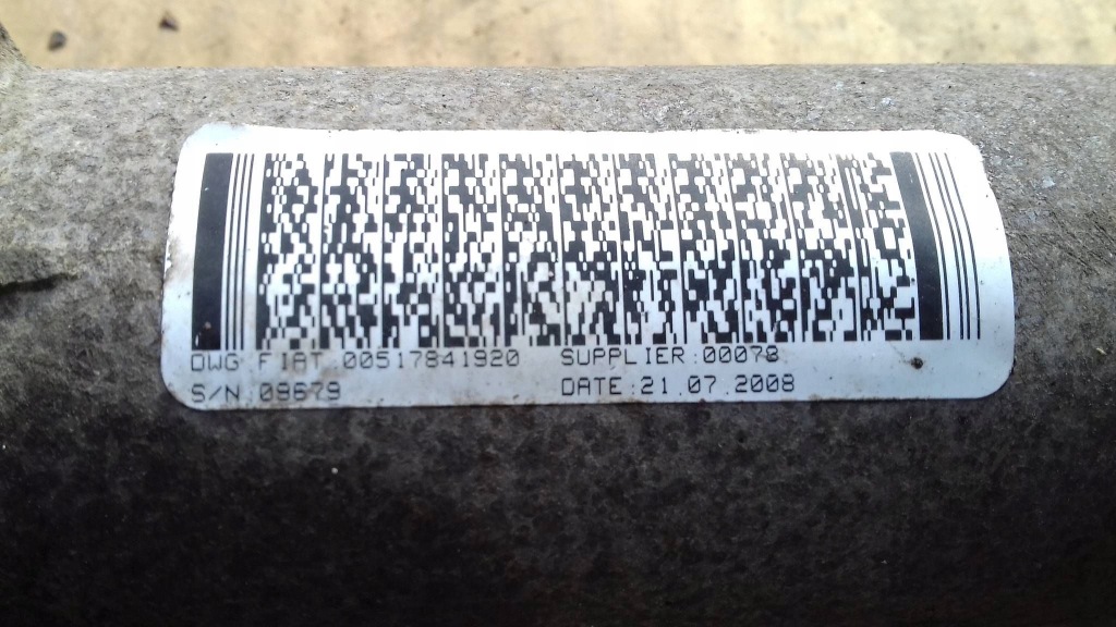 Трансмиссия рулевая рейка 00517841920 fiat qubo fiorino iii bipper nemo 07- с Разборки