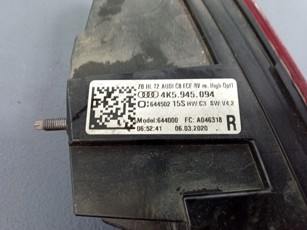 фото №10, Audi a6 c8 sedan лампа задня ліва matrix 4k5945091d