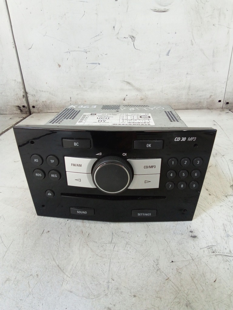 фото №1, K363 радио opel zafira b 13289935