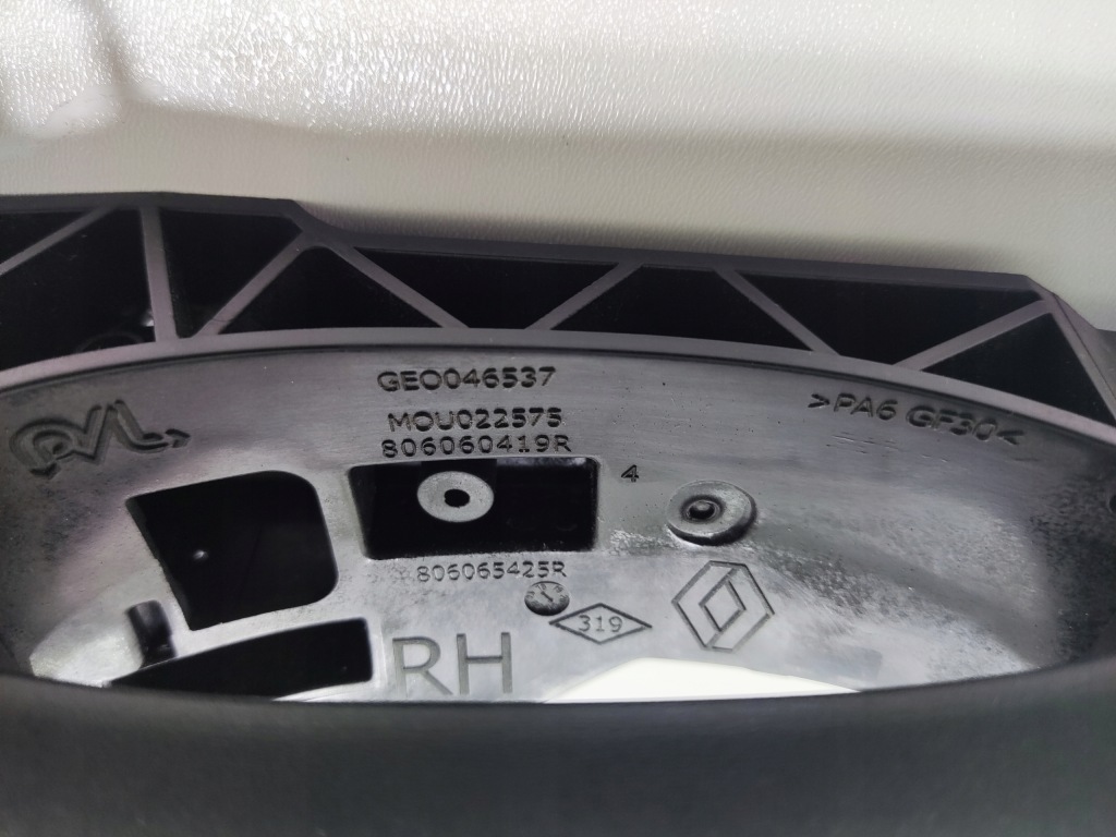 фото №5, Ручка двері права правий перед передня renault clio v 806060419r 2019-2024