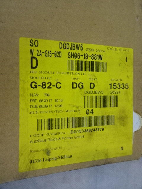 фото №7, Блок керування двигуна mazda 6