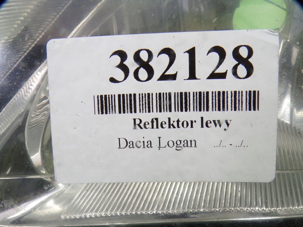 фото №6, Dacia logan фара левый передний лампа перед