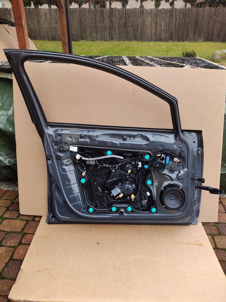 Vw golf viii рестайлинг  дверь левое  перед lc7q Недорого