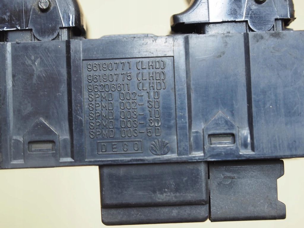 фото №11, Перемикач вікон лівий перед daewoo nubira 96190771