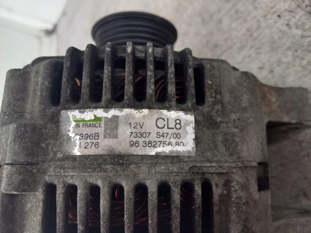 Генератор peugeot 206 9638275680 1.4 i 75km Недорого