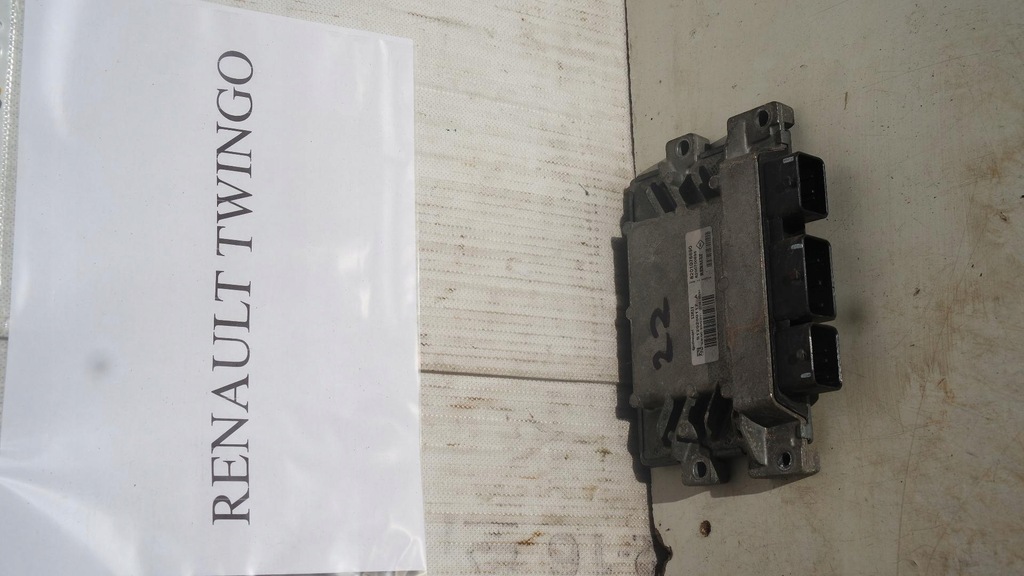фото №1, Бортовой компьютер двигателя renault twingo ii 8201076690 8200700695 s120200117