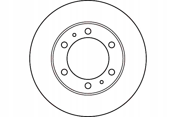фото №1, Trw тормозные диски тормозные 2szt toyota перед hi-lux 06-