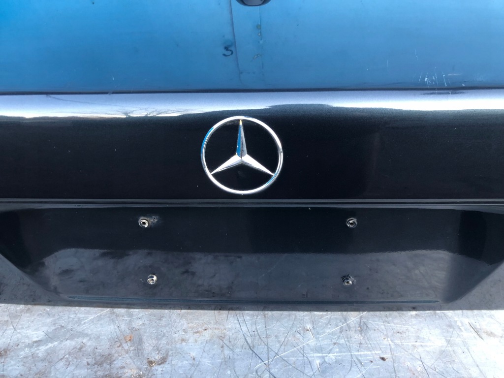 фото №6, Mercedes w140 lift кришка багажника багажника задня задня