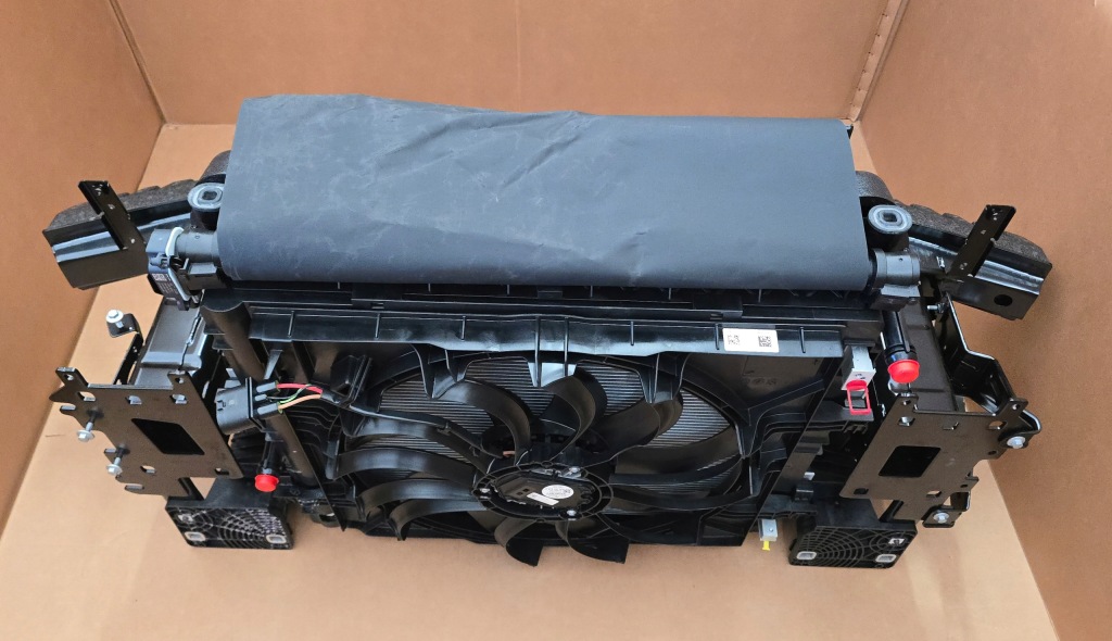 фото №13, Vw id.4 pas передній підсилювач радіатор радіатор вентилятор комплект 2023