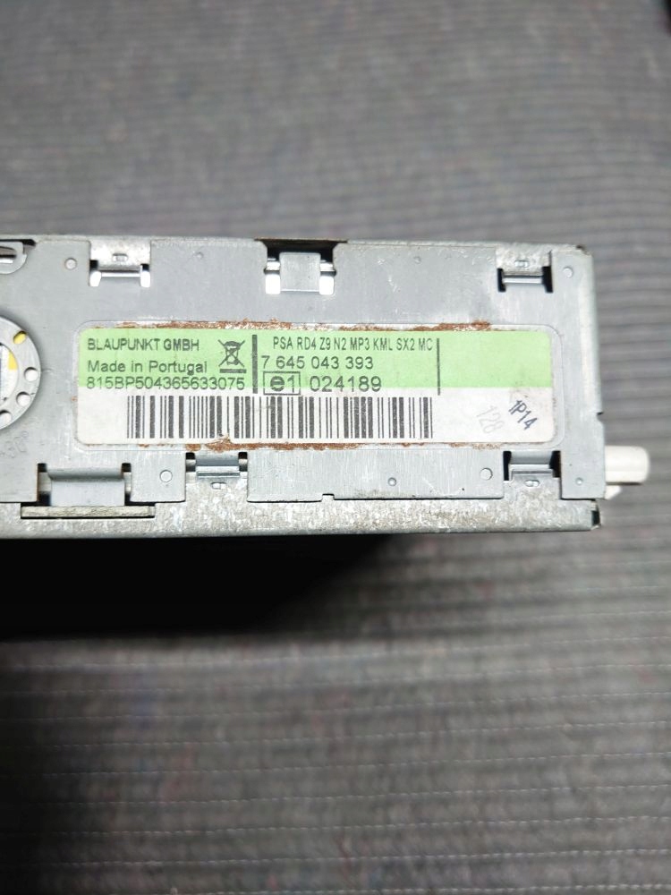 фото №6, Радіо радіопрогравач cd peugeot 607