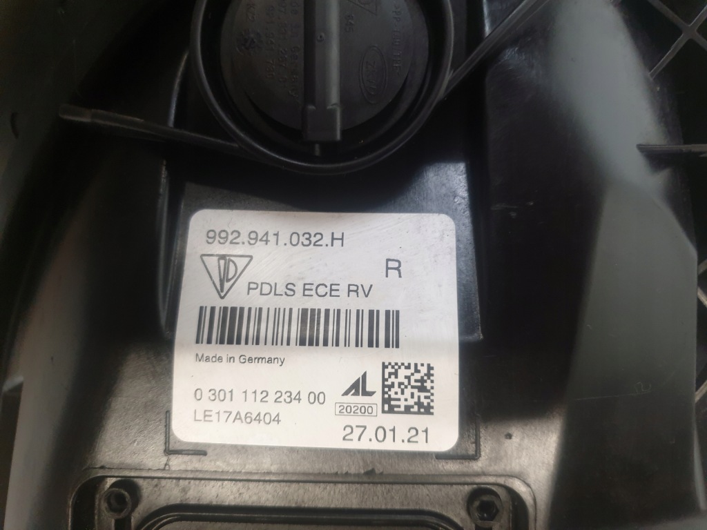 фото №7, Porsche 992 911 лампа правая перед full led