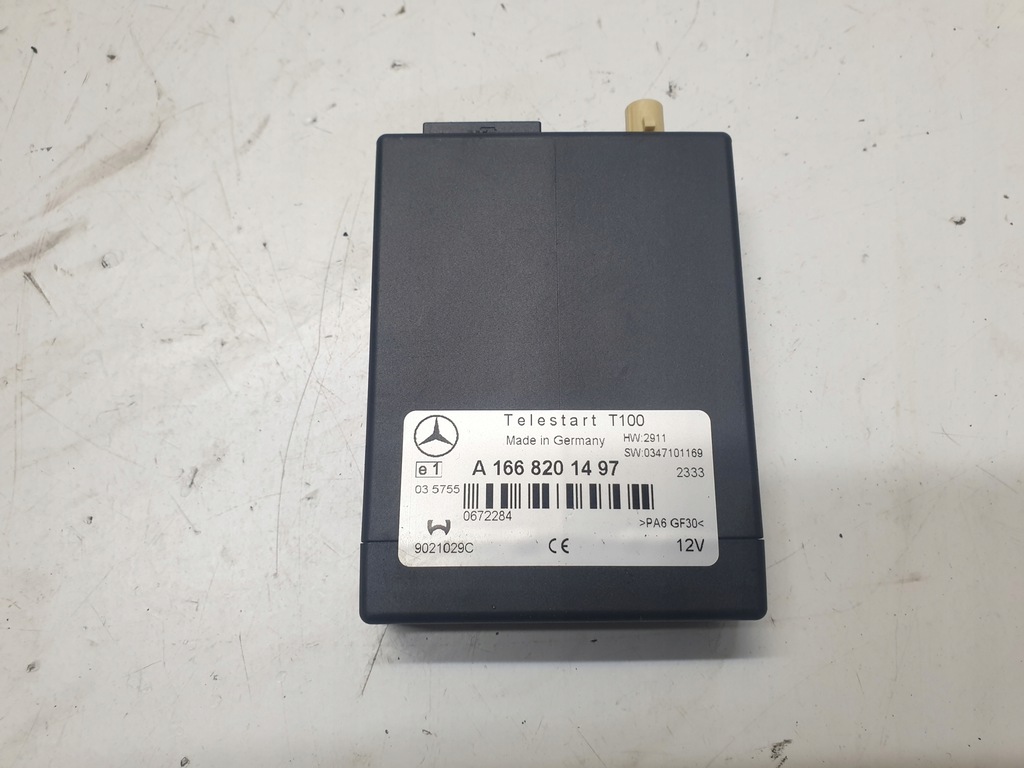 фото №1, Модуль webasta telestart t100 mercedes w166 1668201497