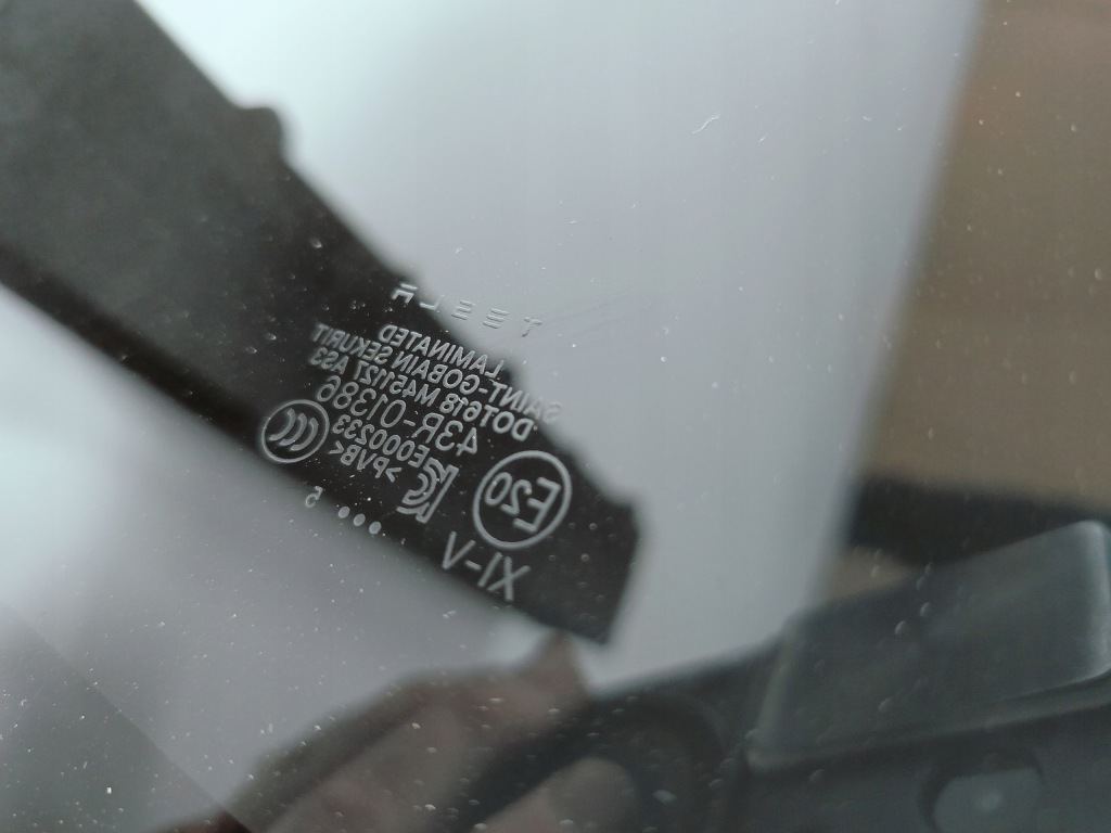 Tesla model y juniper 25- скло дахова дах скляний панорама 1988509-00-c Зі Шроту