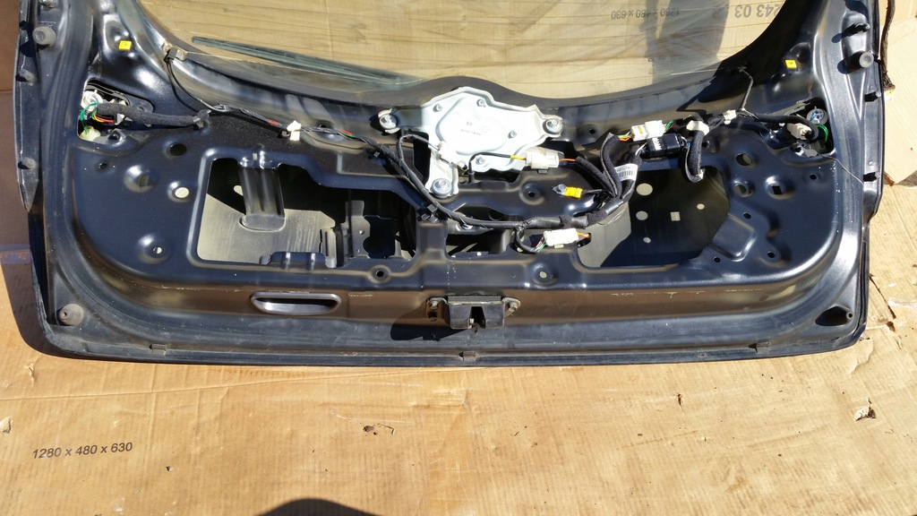 фото №10, Крышка багажника задняя задняя kia rio iii hb 5d