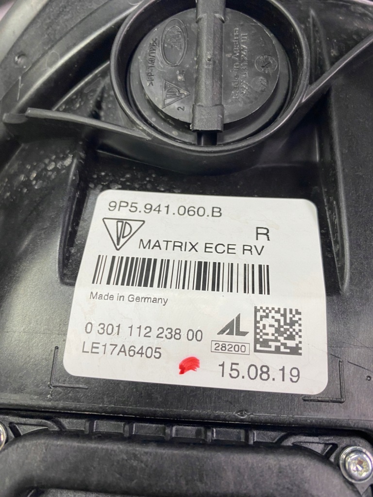 Porsche 992 carrera фары перед matrix led комплект Недорого