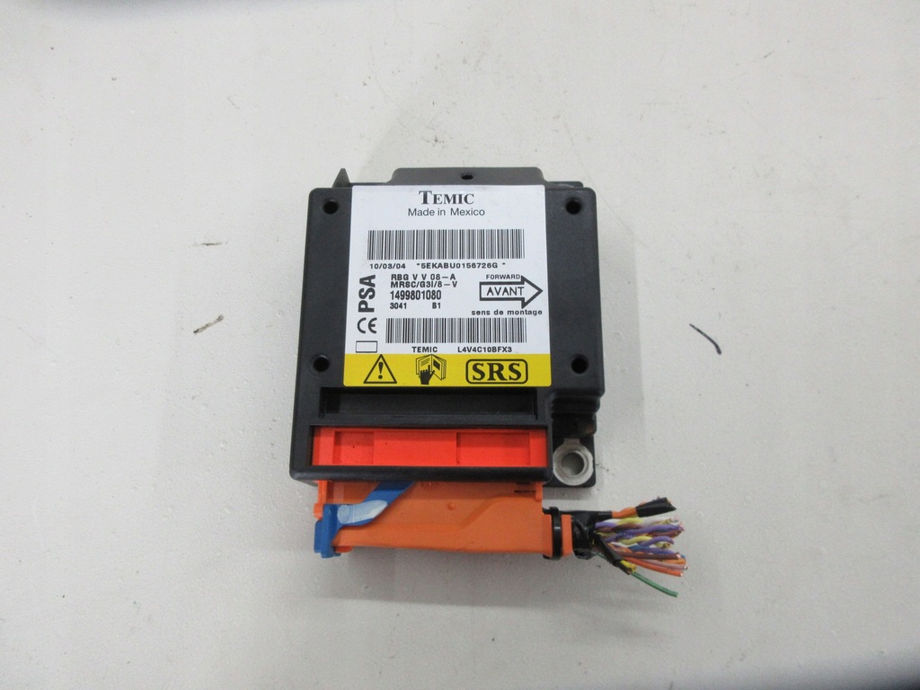 фото №1, Lancia phedra citroen 01-10 датчик модуль подушка безопасности