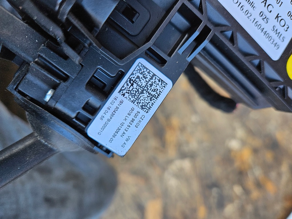 фото №8, Лента переключатель подрулевой переключатель vw seat skoda 5q0953507hb 5q0953649e