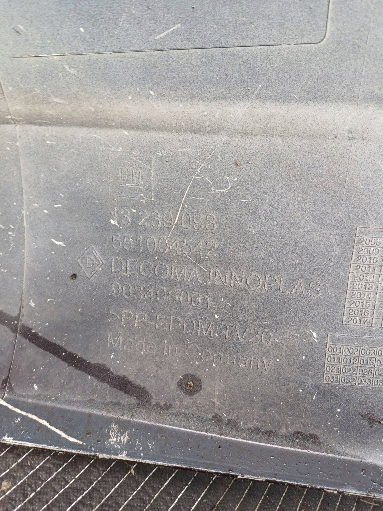 Бампер задні задній opel insignia a універсал pdc 13239098 Оригінал