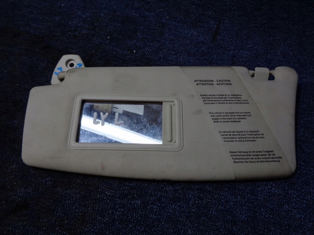 фото №1, Захист сонцезахисна lancia ypsilon 3d 2003-2011r. ліва