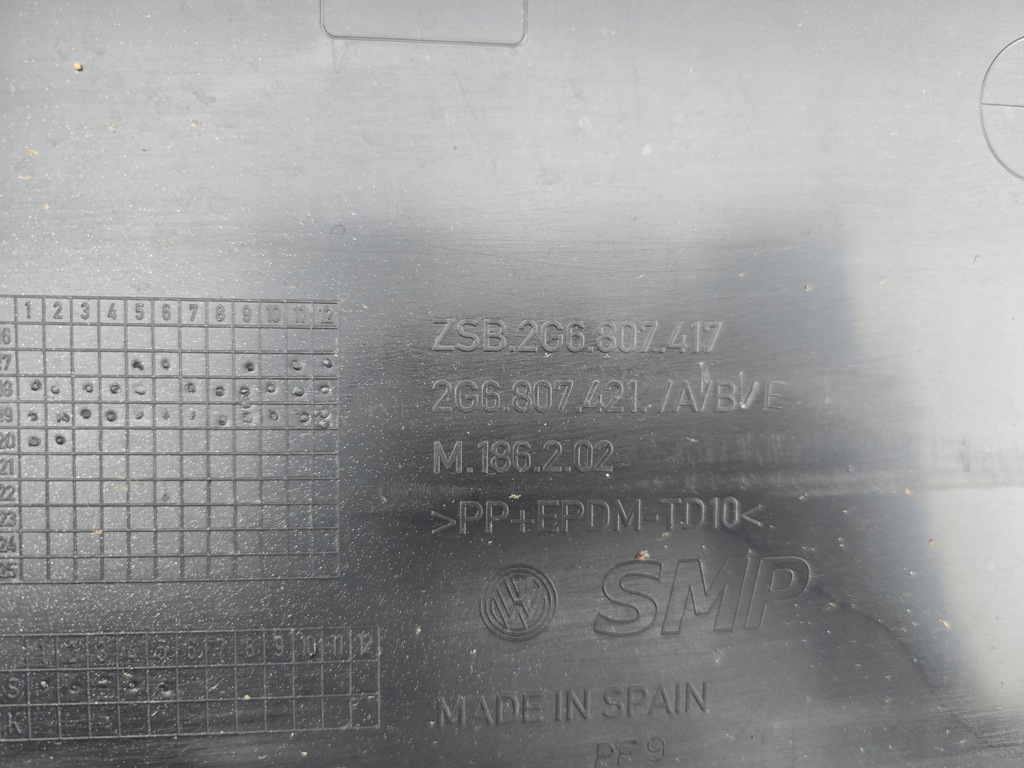 фото №10, Vw polo vi 2g 17- бампер задняя задний 2g6807421