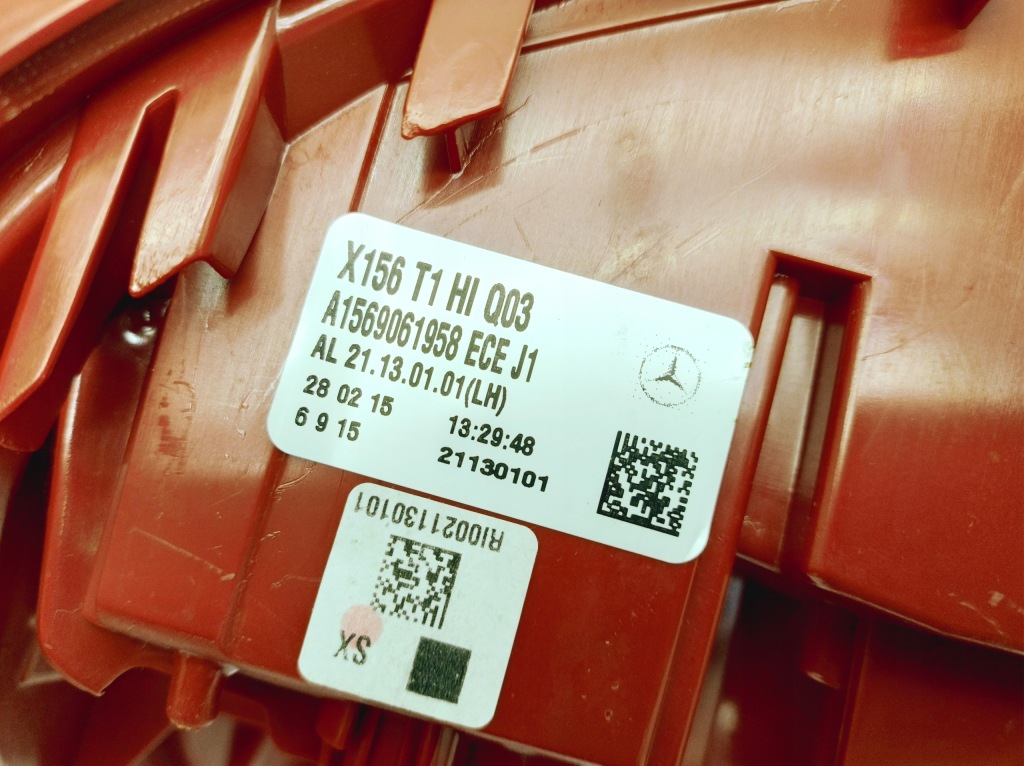 "b" mercedes oe/ al фара задний левая 21130101 a1569061958 mercedes gla x156 в Украине