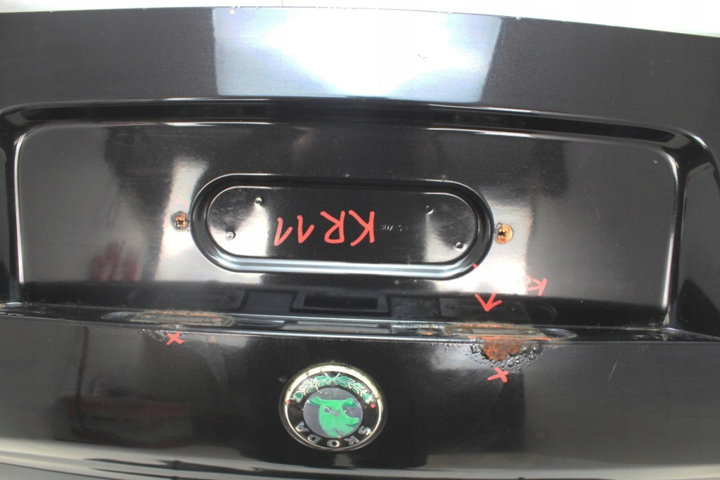 фото №10, Крышка багажника багажника задняя skoda fabia ii lift 10-14r lf9r