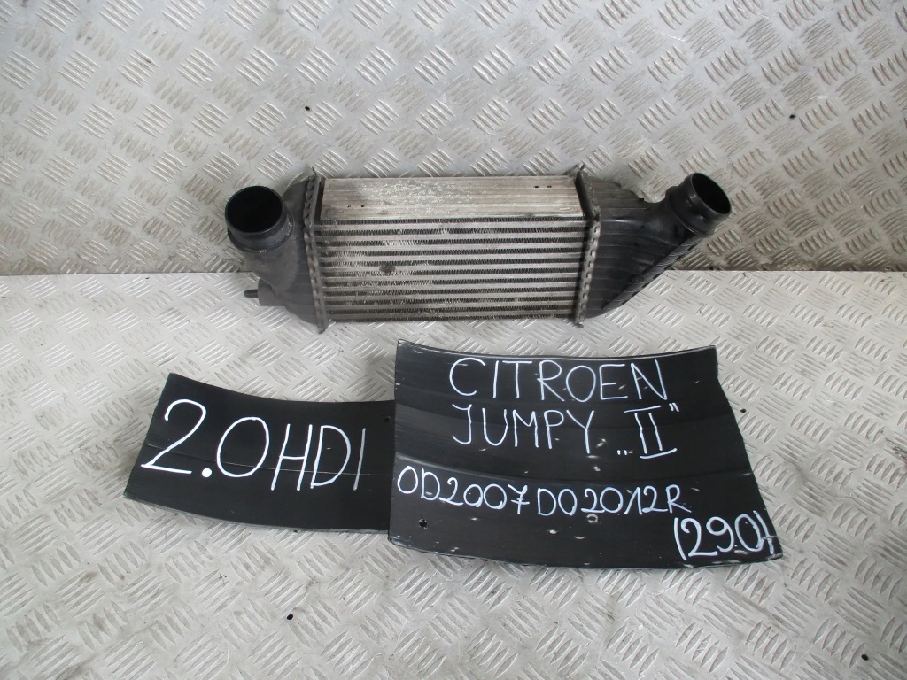 фото №3, Интеркулер 5542007 citroen jumpy ii 2.0 hdi 07-12 r.