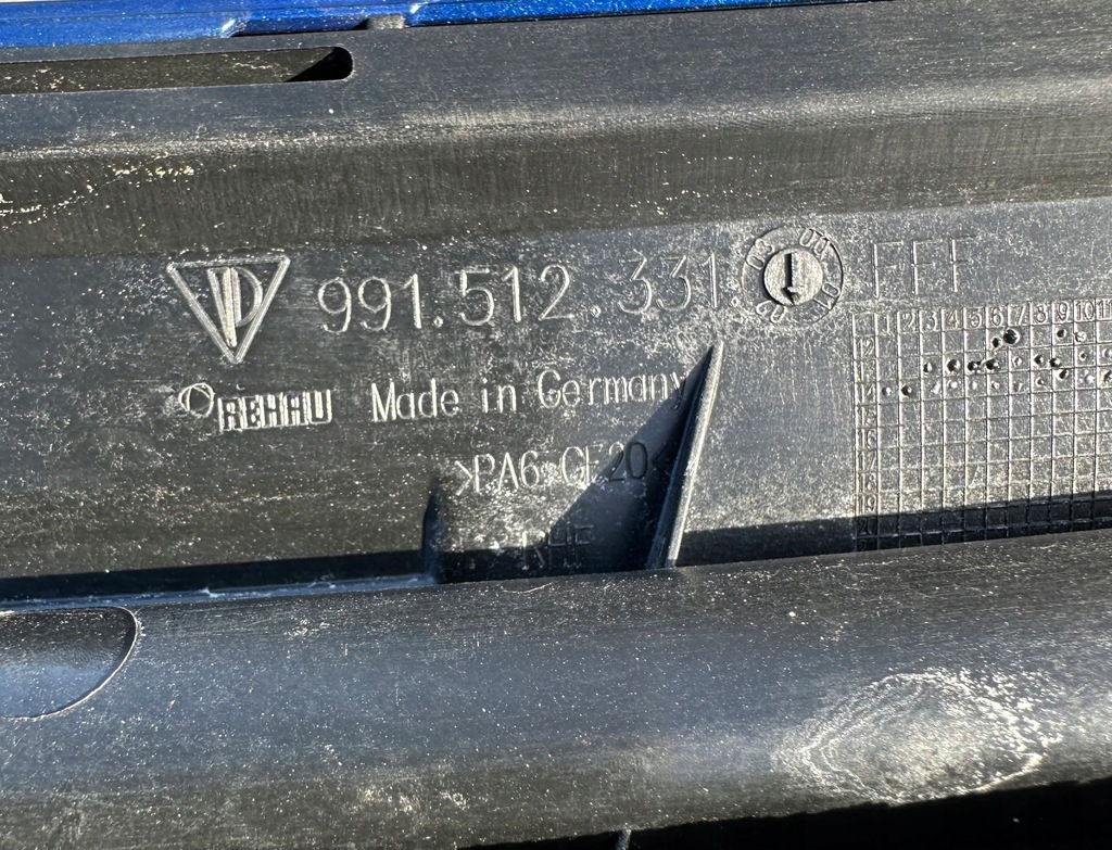 фото №9, Porsche 991 coupe решітка решітка радіатора кришки задній кришка багажника решітка радіатора впуск bordowa