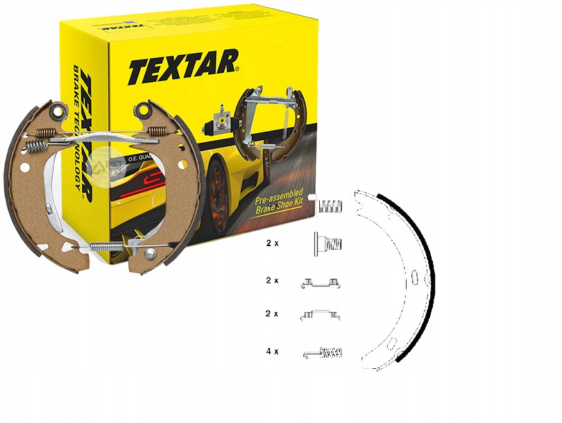 фото №1, Тормозные колодки тормозные mercedes w140 textar