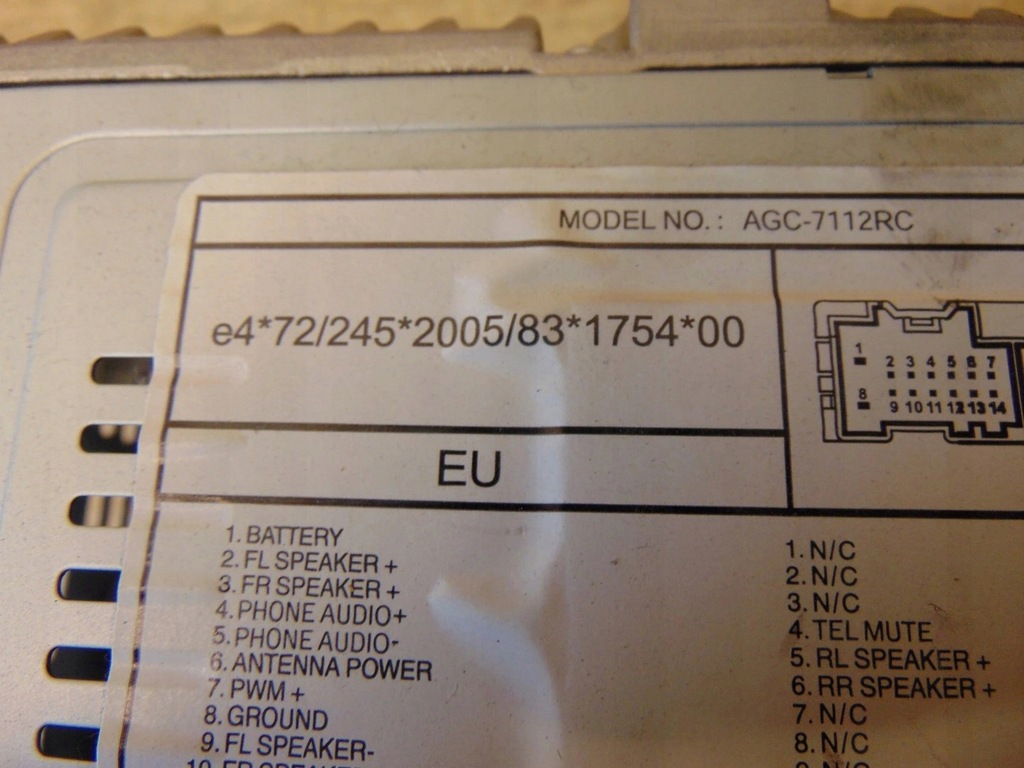 фото №11, Радио заводской chevrolet captiva 2006- 96647739