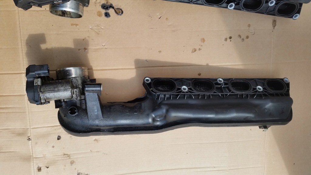 фото №6, Коллектор всасывающий дроссельная заслонка bmw 5 x5 f01 f07 f10