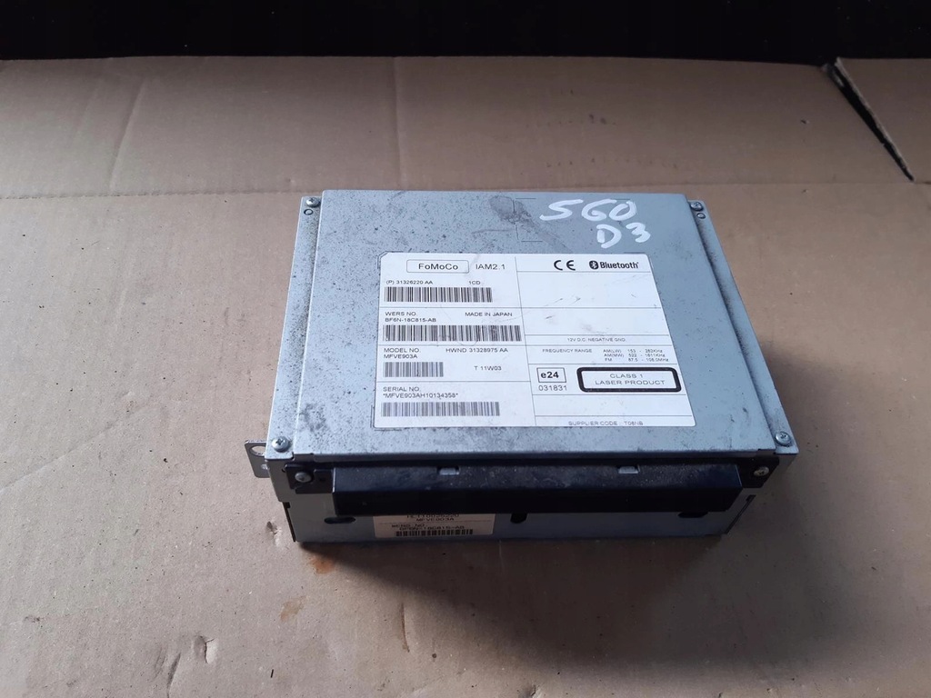 фото №1, Volvo s60 ii радио mp3 bf6n18c815ab