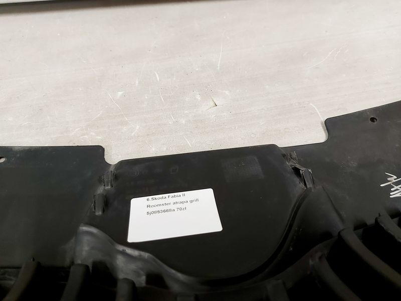 фото №6, Fabia 2 ii roomster решётка радиатора решётка радиатора бампера перед