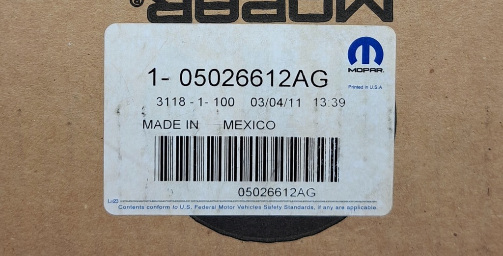 фото №5, Mopar модуль блок управления дверь 05026612ag k05026612ag