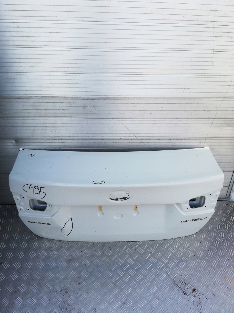 фото №1, C495 кришка багажника subaru impreza wrx 2018