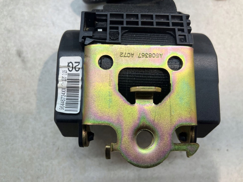 фото №4, Pas безопасности левый задняя peugeot 1007 1.4 16v 96446734